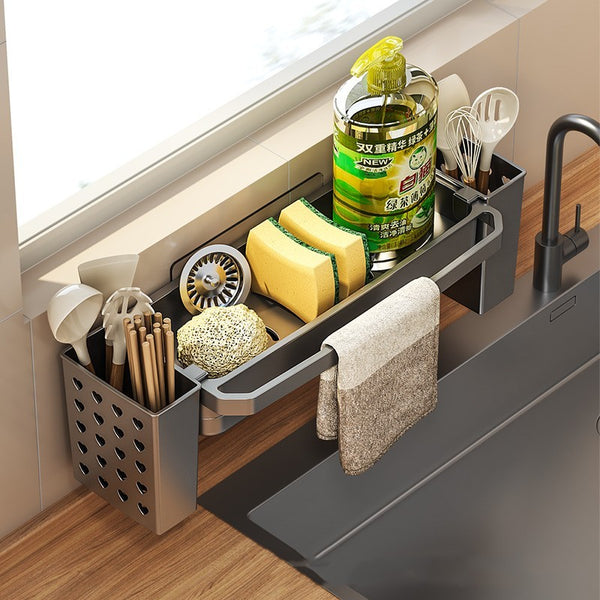 Rack Kitchen Sink Storage Shelf