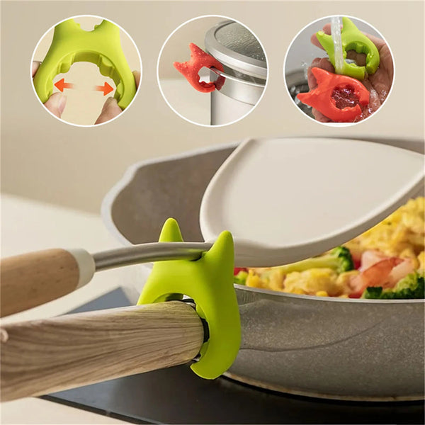 Silicone Anti overflow Spoon Holder