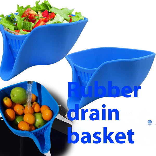 Multifunctional Silicone Drain Basket