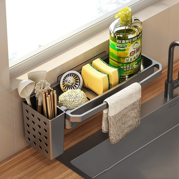 Rack Kitchen Sink Storage Shelf