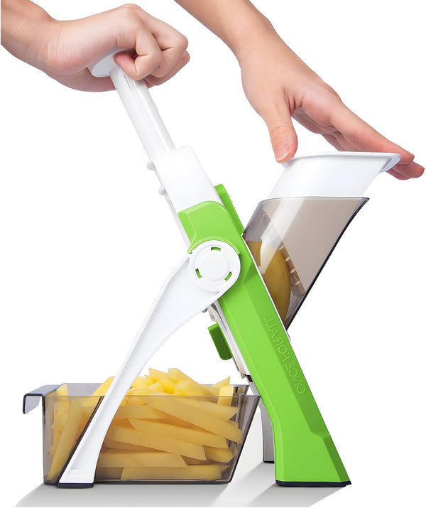 Vegetable Chopper Food Potato Cutter, Strips Julienne Dicer Adjustable