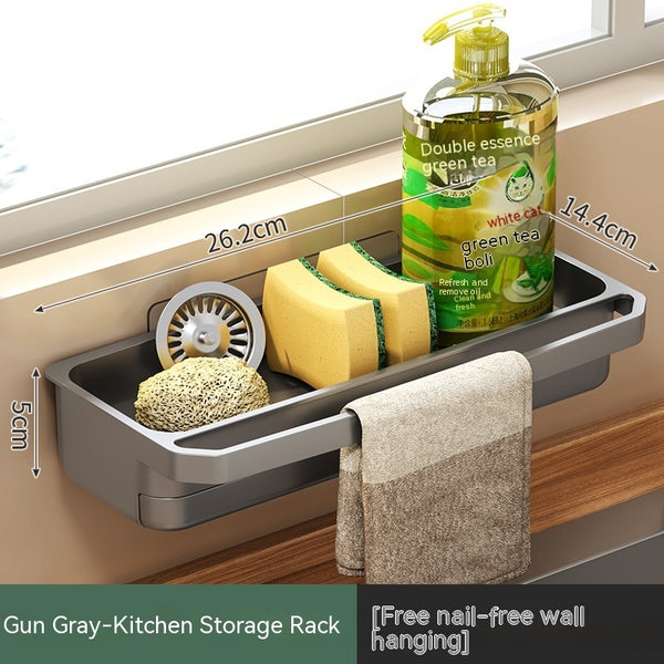 Rack Kitchen Sink Storage Shelf