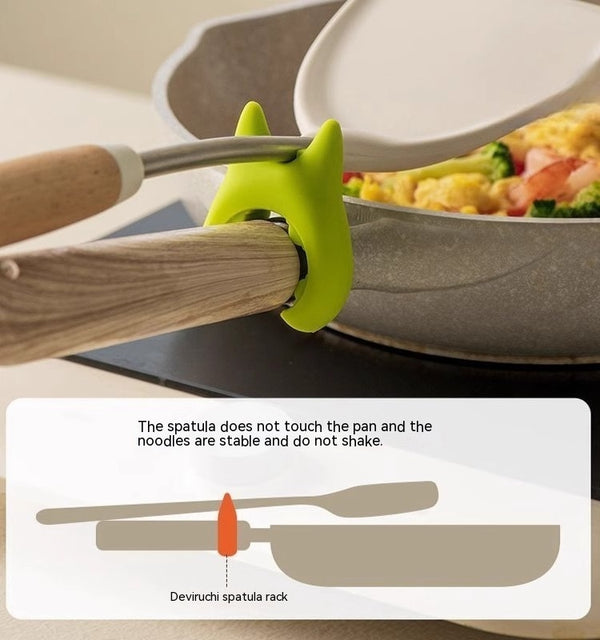 Silicone Anti overflow Spoon Holder