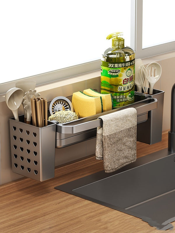 Rack Kitchen Sink Storage Shelf